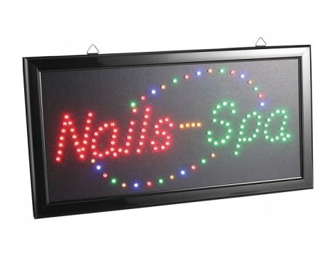 Panneau Lumineux LED Personnalisable - Enseigne Double Face Pour Boutique, Café, Restaurant - Résistant Aux Intempéries
